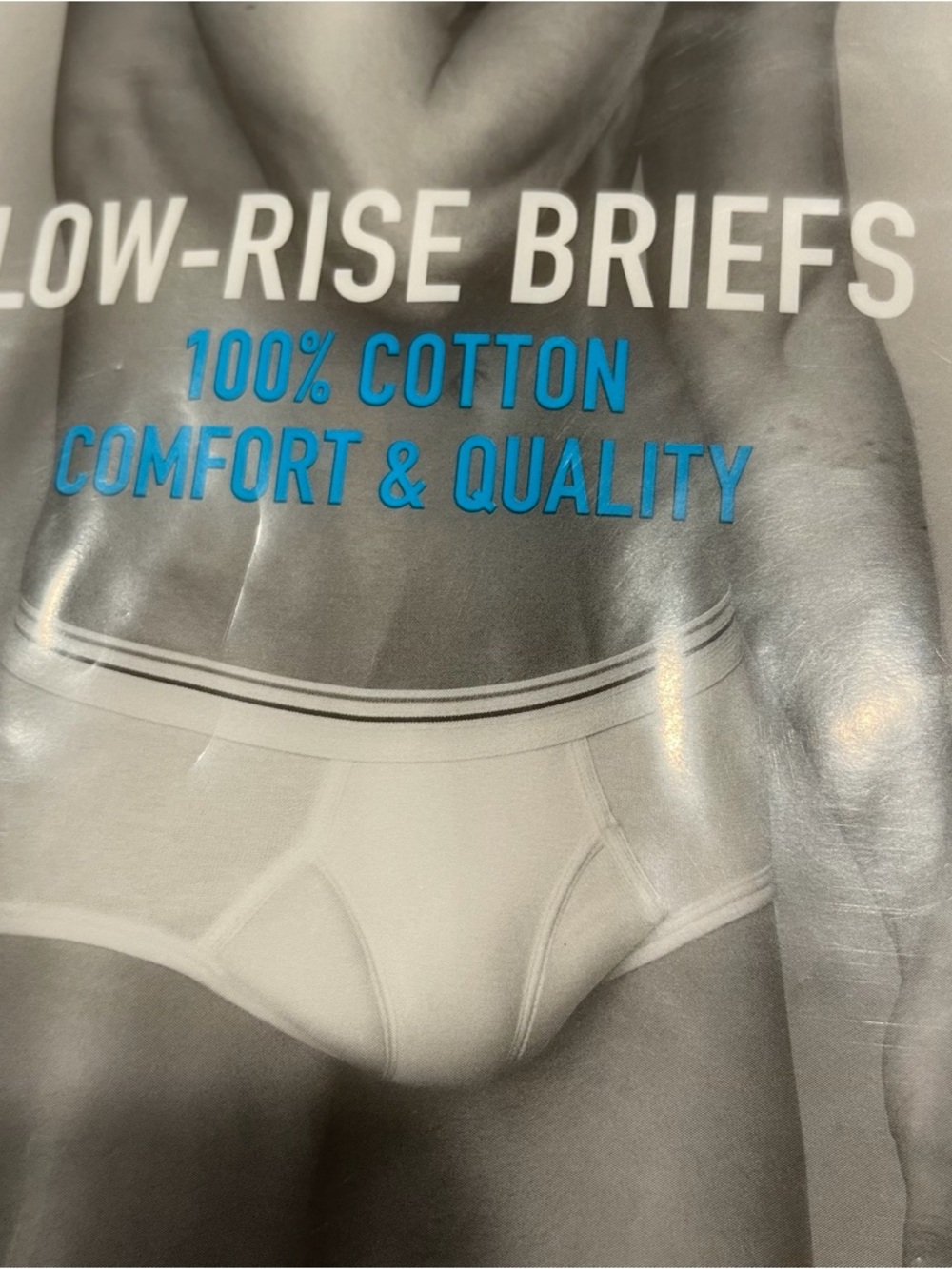 Stafford Low-Rise Cotton Briefs - White Men’s XL Underwear Male Panties 6-Pack